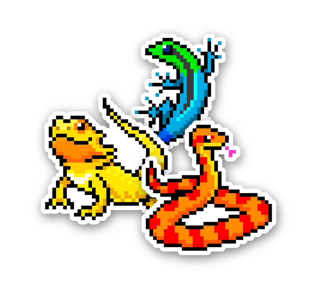 Reptile Stickers