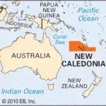 Map of New Caledonia
