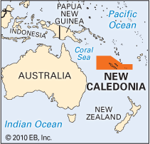 New Caledonia Map