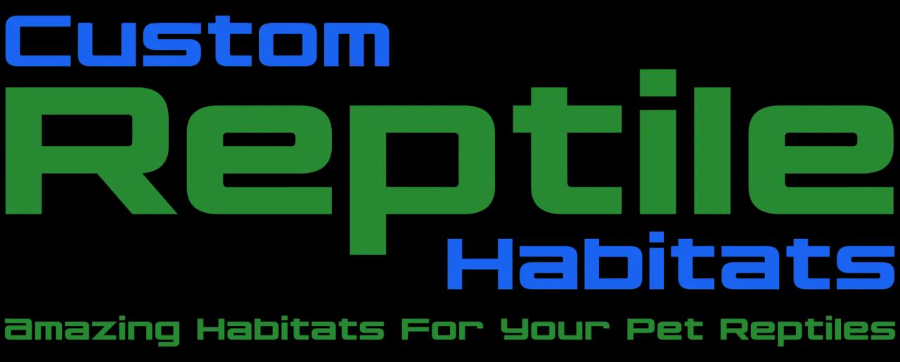 Custom Reptile Habitats Logo