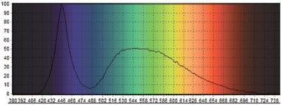 Daylight White LED Lights Spectrum