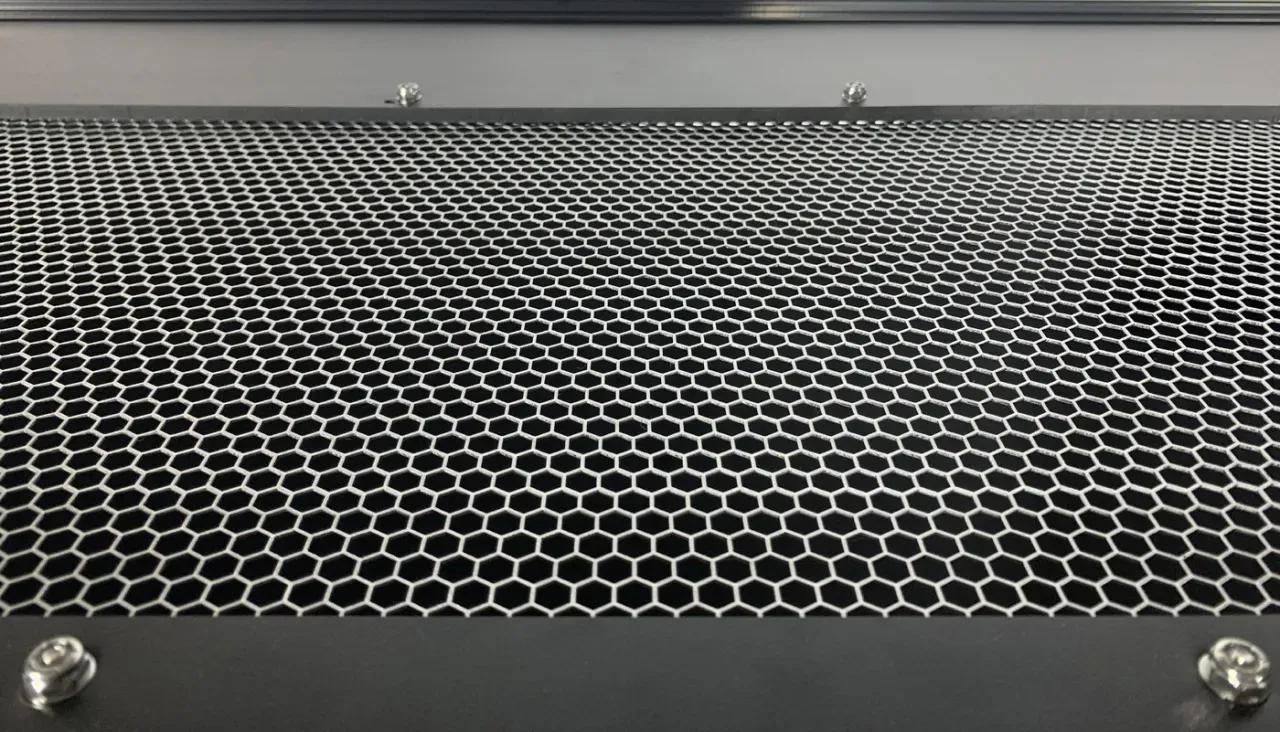 Aluminum Mesh close up