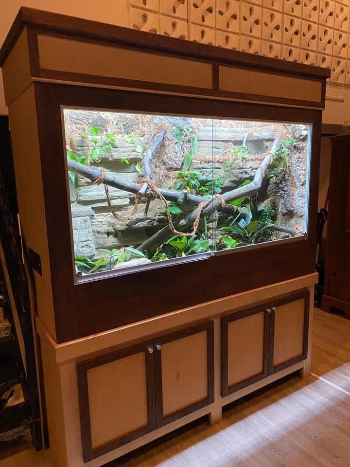 Boa Enclosure Photo Contributed by Mark Raven-Zemla