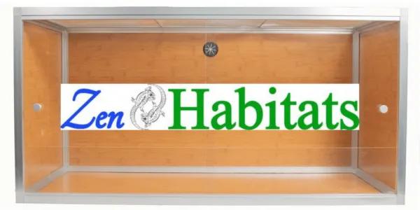 Zen Habitats 4’x2’x2′ Reptile Enclosure